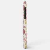 Jacobean Floral Big Pattern Reds Pinks Gold Cream Case-Mate iPhone Case (Achterkant/links)
