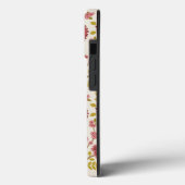 Jacobean Floral Big Pattern Reds Pinks Gold Cream Case-Mate iPhone Case (Achterkant / Links)