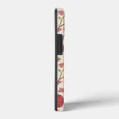Jacobean Floral Big Pattern Reds Pinks Gold Cream Case-Mate iPhone Case (Achterkant / Rechts)