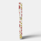 Jacobean Floral Big Pattern Reds Pinks Gold Cream Case-Mate iPhone Case (Achterkant / Links)