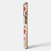 Jacobean Floral Big Pattern Reds Pinks Gold Cream Case-Mate iPhone Case (Achterkant / Links)