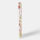 Jacobean Floral Big Pattern Reds Pinks Gold Cream Case-Mate iPhone Case (Achterkant / Links)