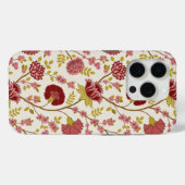 Jacobean Floral Big Pattern Reds Pinks Gold Cream Case-Mate iPhone Case (Achterkant (horizontaal))