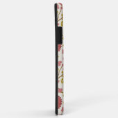 Jacobean Floral Big Pattern Reds Pinks Gold Cream Case-Mate iPhone Case (Achterkant/rechts)