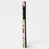 Jacobean Floral Big Pattern Reds Pinks Gold Cream Case-Mate iPhone Case (Achterkant/links)
