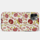 Jacobean Floral Big Pattern Reds Pinks Gold Cream Case-Mate iPhone Case (Achterkant (horizontaal))