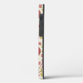 Jacobean Floral Big Pattern Reds Pinks Gold Cream Case-Mate iPhone Case (Achterkant / Links)
