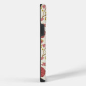 Jacobean Floral Big Pattern Reds Pinks Gold Cream iPhone Hoesje (Rechterkant)