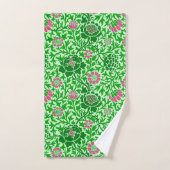 Jacobean Floral, Emerald en Lime Green Bad Handdoek (Handdoek)