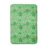 Jacobean Floral, Emerald en Lime Green Badmat (Voorkant Verticaal)