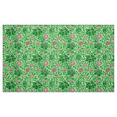 Jacobean Floral, Emerald en Lime Green Stof (Fat Quarter)
