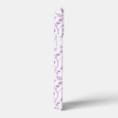 Jacobean Floral Herhaal Patroon Pinks op Wit Case-Mate iPhone Case (Achterkant / Rechts)