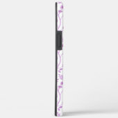 Jacobean Floral Herhaal Patroon Pinks op Wit Case-Mate iPhone Case (Achterkant / Rechts)