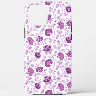 Jacobean Floral Herhaal Patroon Pinks op Wit Case-Mate iPhone Case