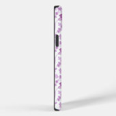 Jacobean Floral Herhaal Patroon Pinks op Wit Case-Mate iPhone Case (Achterkant / Rechts)