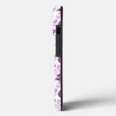 Jacobean Floral Herhaal Patroon Pinks op Wit Case-Mate iPhone Case (Achterkant / Links)