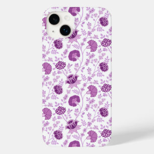Jacobean Floral Herhaal Patroon Pinks op Wit Case-Mate iPhone 14 Plus Hoesje
