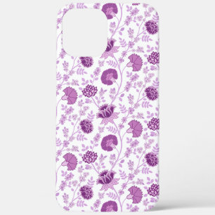 Jacobean Floral Herhaal Patroon Pinks op Wit Case-Mate iPhone Case