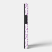 Jacobean Floral Herhaal Patroon Pinks op Wit Case-Mate iPhone Case (Achterkant / Rechts)