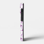 Jacobean Floral Herhaal Patroon Pinks op Wit Case-Mate iPhone Case (Achterkant / Links)
