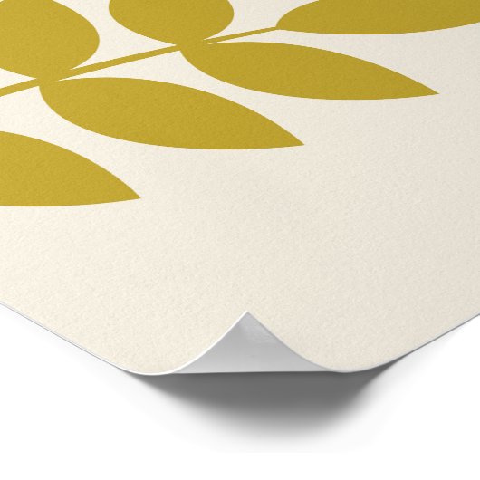 Jacobean Floral LG Pattern Reds Pinks Gold Cream Poster (Hoek)