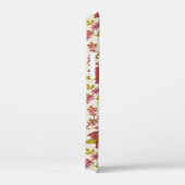 Jacobean Floral Pattern Reds Pinks Gold Cream Case-Mate iPhone Case (Achterkant / Rechts)