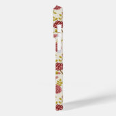 Jacobean Floral Pattern Reds Pinks Gold Cream Case-Mate iPhone Case (Achterkant / Links)