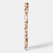 Jacobean Floral Pattern Reds Pinks Gold Cream Case-Mate iPhone Case (Achterkant / Rechts)