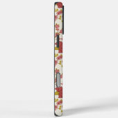 Jacobean Floral Pattern Reds Pinks Gold Cream Case-Mate iPhone Case (Achterkant / Rechts)
