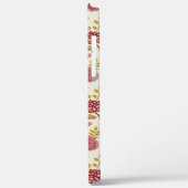 Jacobean Floral Pattern Reds Pinks Gold Cream Case-Mate iPhone Case (Achterkant / Links)