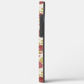 Jacobean Floral Pattern Reds Pinks Gold Cream Case-Mate iPhone Case (Achterkant / Links)