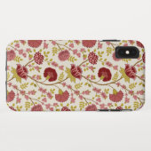 Jacobean Floral Pattern Reds Pinks Gold Cream Case-Mate iPhone Case (Achterkant (horizontaal))