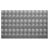 Jacobean Flower Damask, Grey/Grey en White Stof (Yard (91,4 cm))