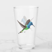 Jacobin Hummingbird, transparant. Glas (Voorkant)