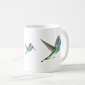 Jacobin Hummingbird, transparant. Koffiemok (Voorkant rechts)