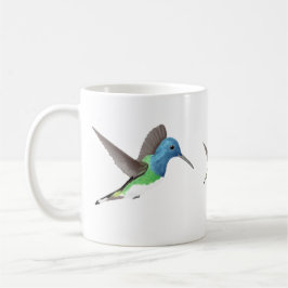 Jacobin Hummingbird, transparant. Koffiemok