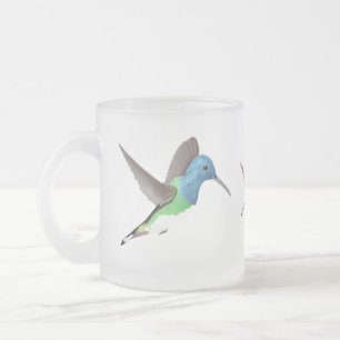 Jacobin Hummingbird, transparant. Matglas Koffiemok