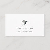 Jacobin Hummingbird Visitekaartje (Voorkant)