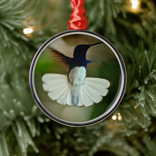 Jacobin in flight metalen ornament (Boom)