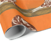 Jacobin Pigeon Red Splash Cadeaupapier (Rol Hoek)