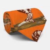 Jacobin Pigeon Red Splash Stropdas (Opgerold)