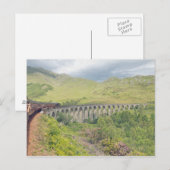 Jacobite in Glenfinnan Briefkaart (Voorkant / Achterkant)