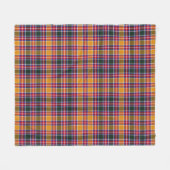 Jacobitische plaid fleece deken (Voorkant (Horizontaal))