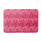 Jacoboon Flower Damask, Fuchsia and Light Pink Badmat (Voorkant)