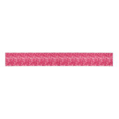 Jacoboon Flower Damask, Fuchsia and Light Pink Grosgrain Lint (Voorkant)