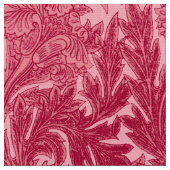 Jacoboon Flower Damask, Fuchsia and Light Pink Stof (Close Up)