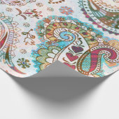 Jacoboon naadloos patroon. Achtergrond bloemen, et Cadeaupapier (Hoek)