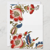 Jacoboonrood en blauw blanco uitnodiging (Achterkant)