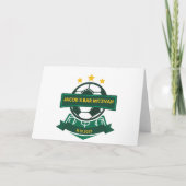 Jacob's Bar Mitzvah- Hartelijk dank Bedankkaart (Voorkant)