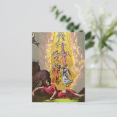 Jacob's droom briefkaart (Staand voorkant)